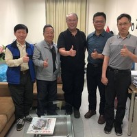 前同业公会理事长林启同董事长来访